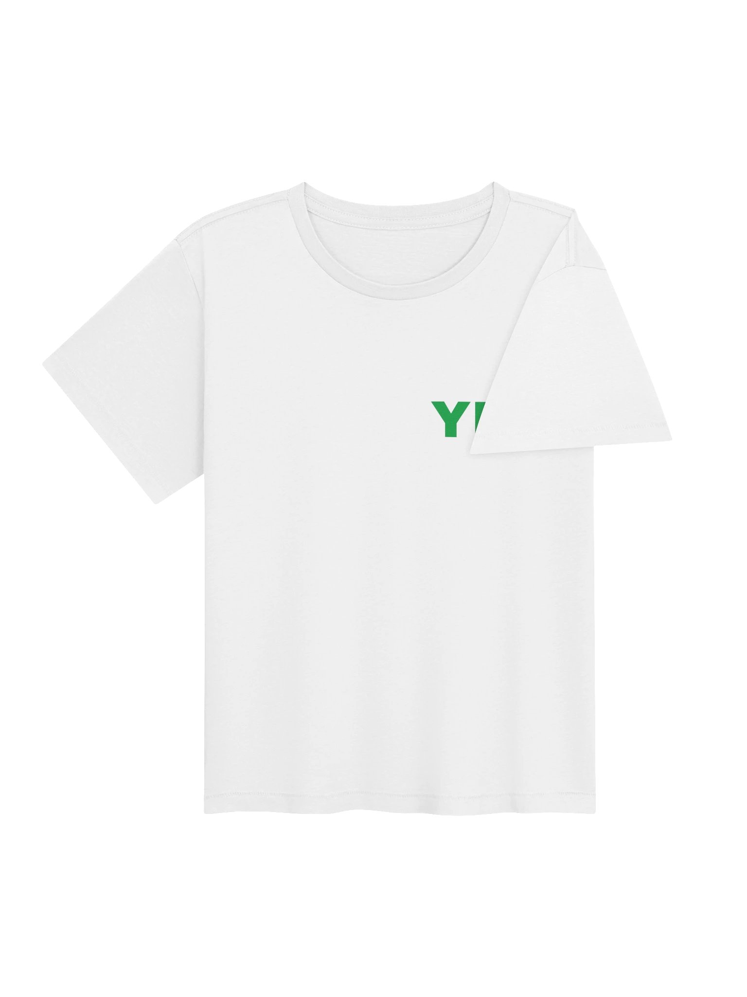 No ShopCo Cotton Heritage Women's High-Waisted Light Green Yet Tee product image (22)