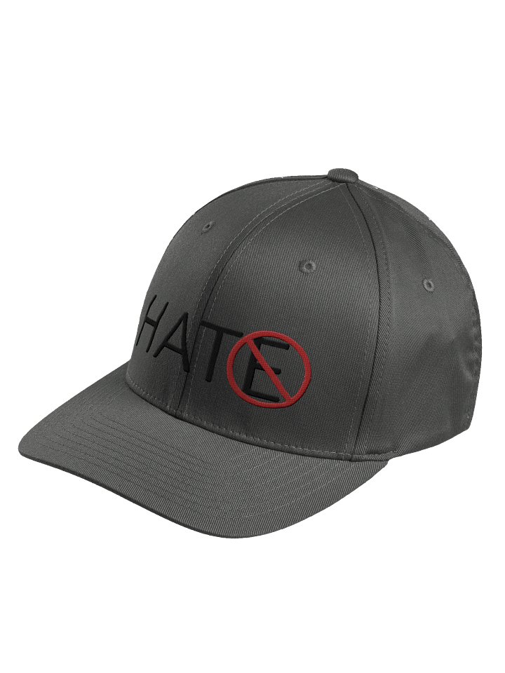 No Hate Flexfit Cap - Black Lettering product image (2)