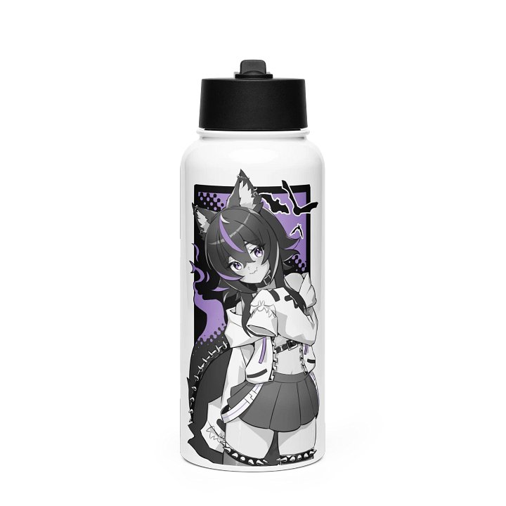 FallWithinWaifu Stainless Steel Water Bottle product image (1)