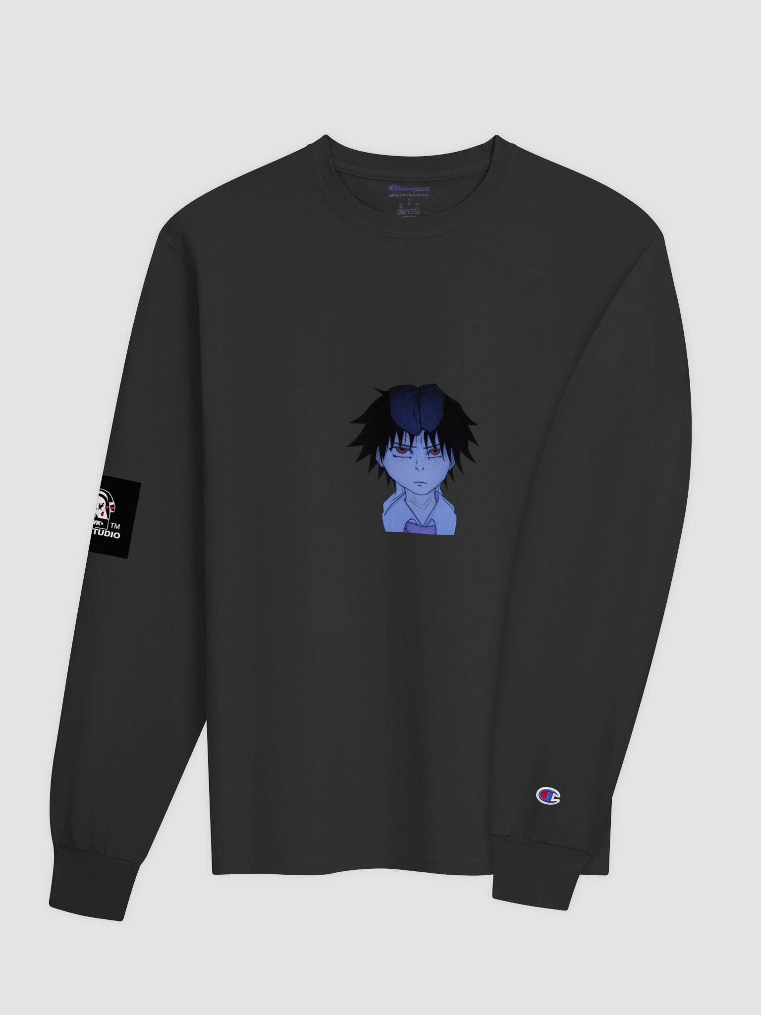 JWK Jojo Studio Luminous Brain Anime Long Sleeve Shirt — Champion product image (7)