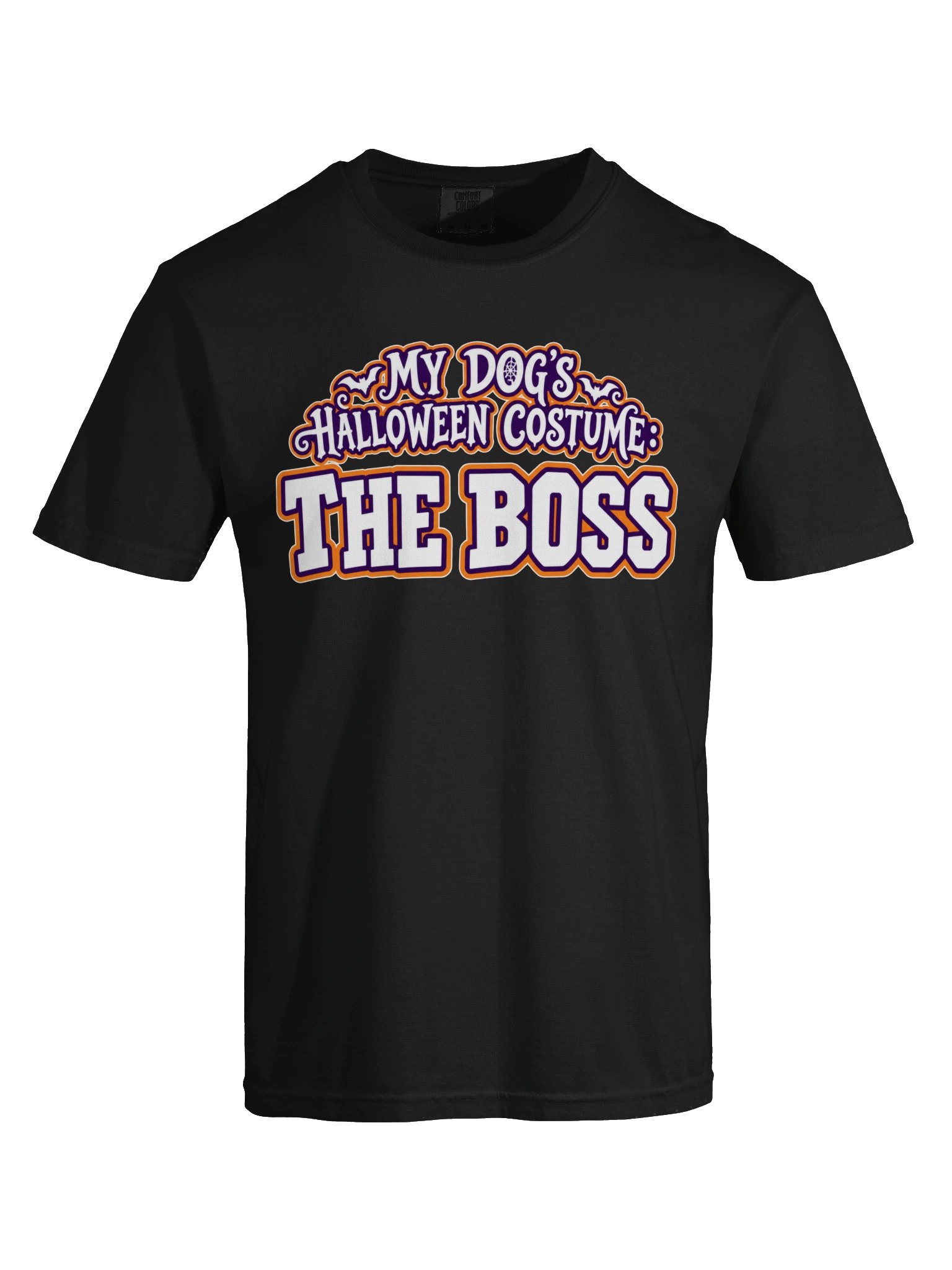My Dog’s Halloween Costume Is The Boss T-Shirt – Funny Dog Lover Halloween Tee product image (7)
