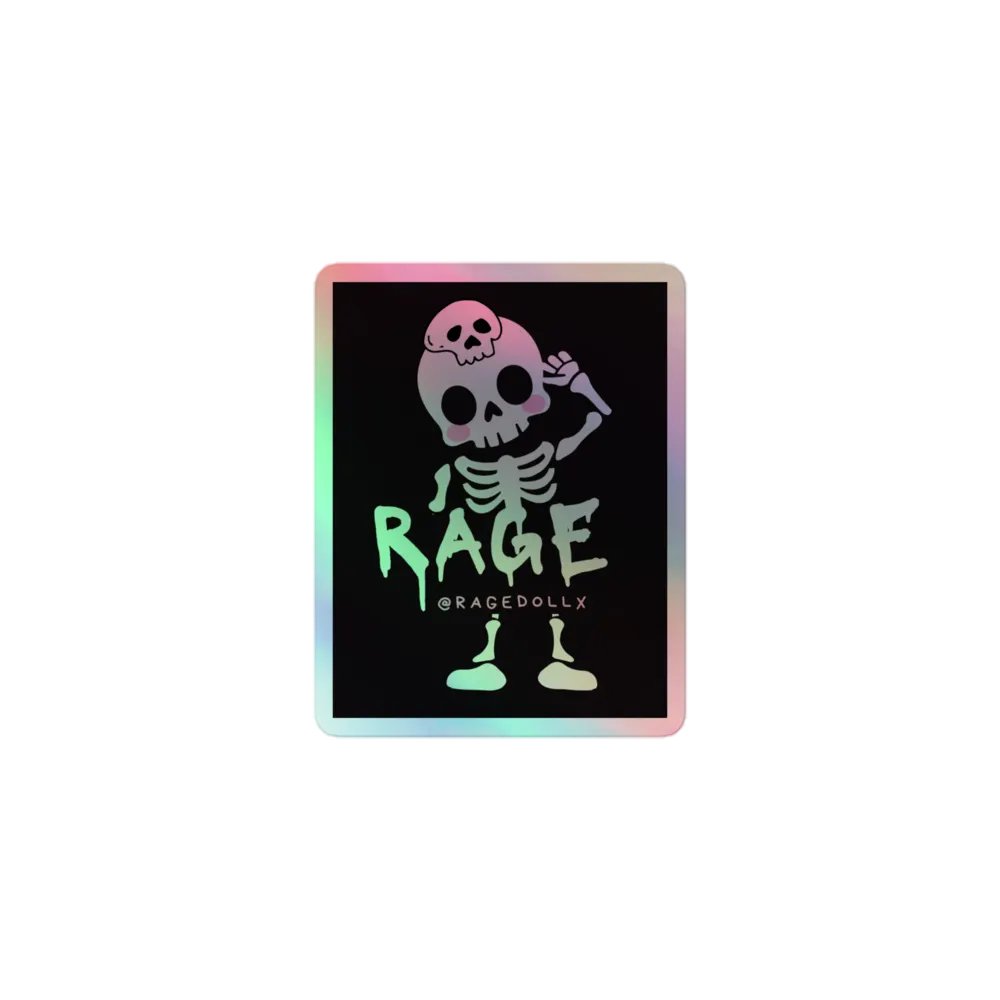Dead Rage - Holo Sticker product image (1)