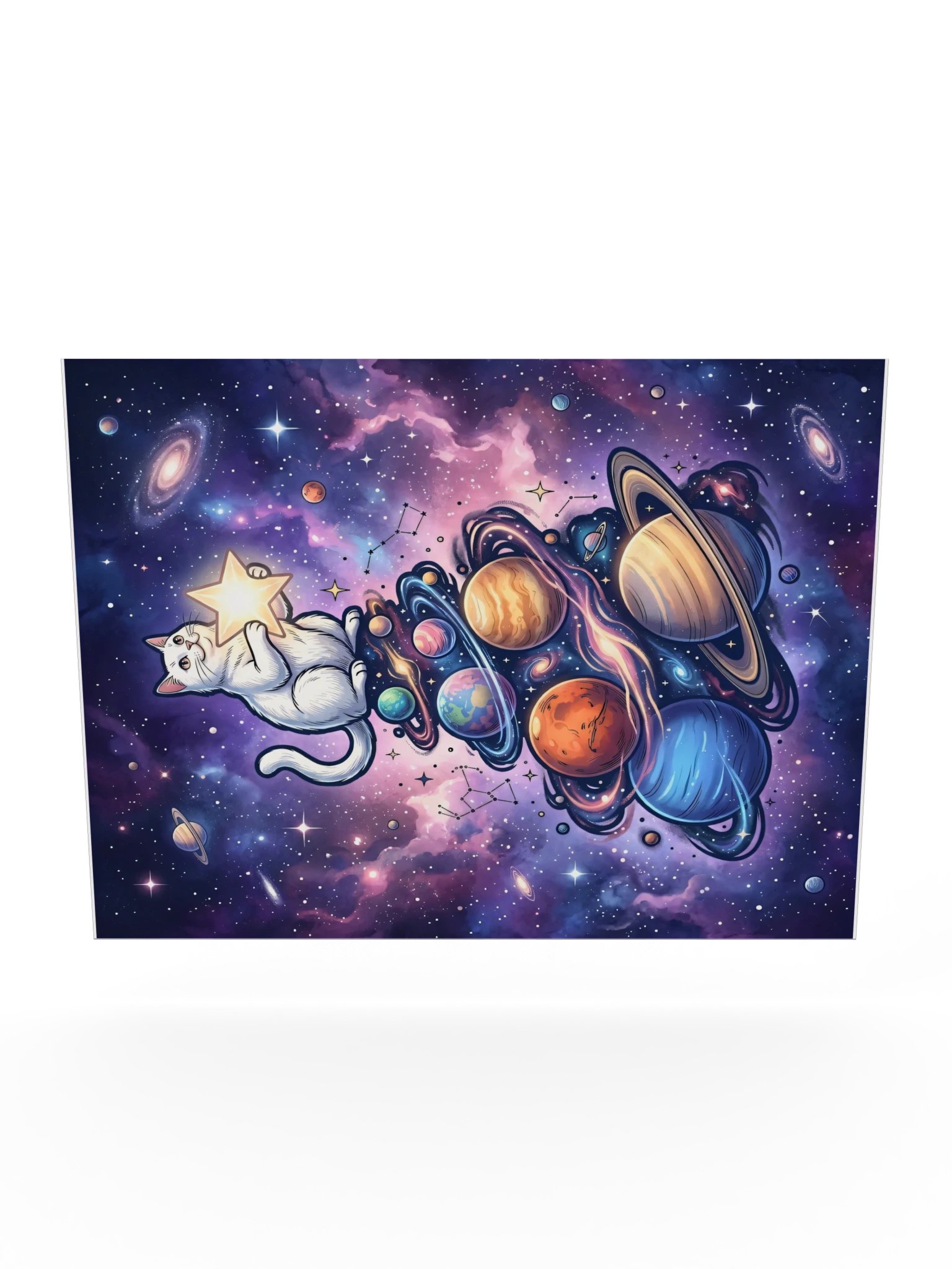 Star Tree Cat Poster product image (24)