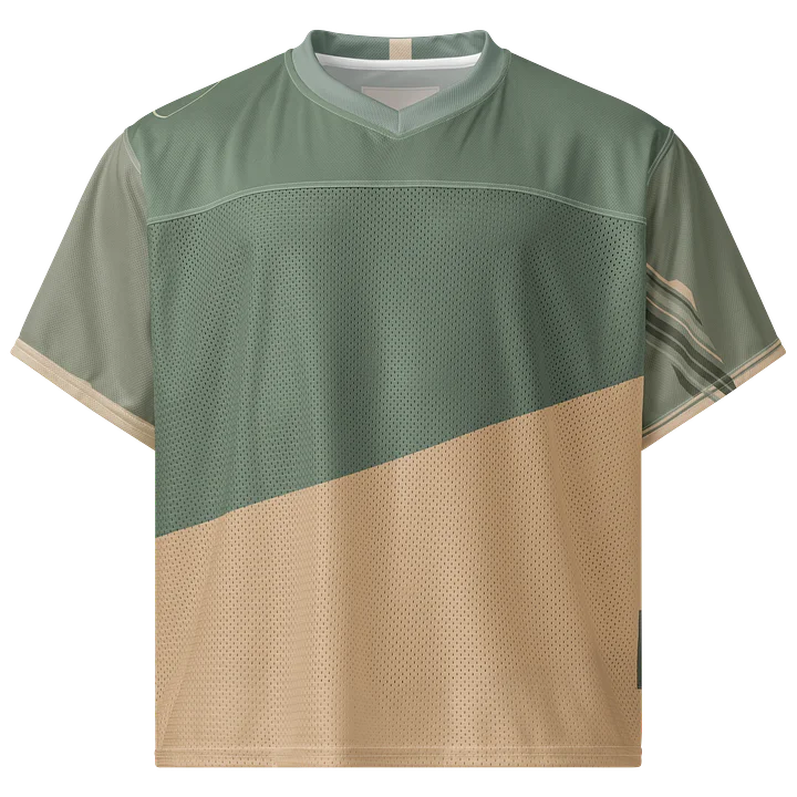 Sage Green Sand Colorblock Jersey product image (1)