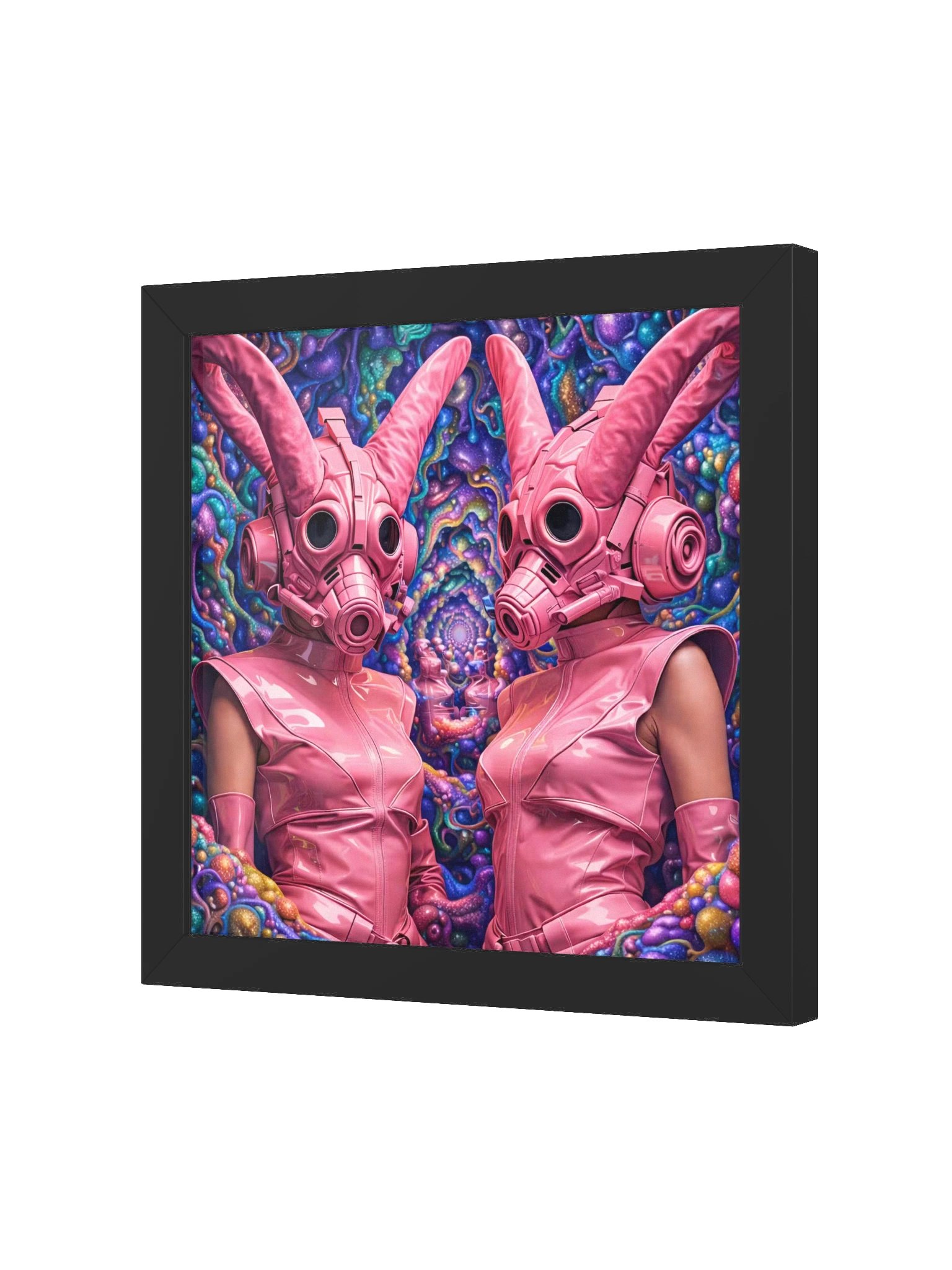 Duality of Neon Pink - Psychedelic Organic product image (2)