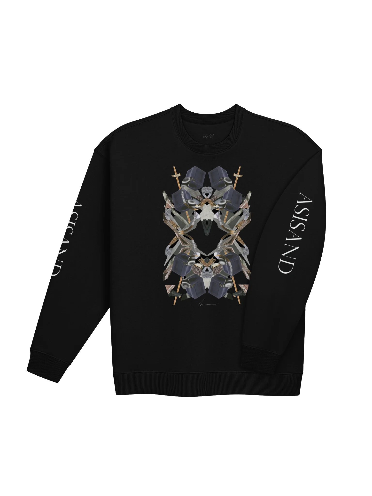 001 ASSEMBLY UNISEX OVERSIZED SWEATSHIRT BK 26 product image (4)