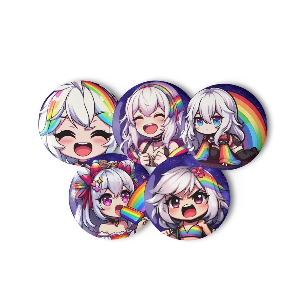 Pris Chibi Pins product image (2)