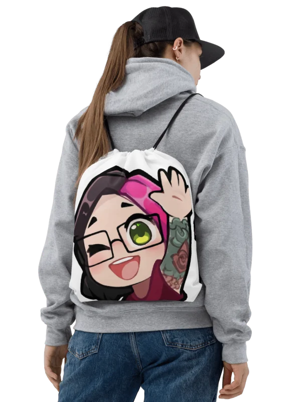 [ Ali3nSun ] Hello There Drawstring Bag product image (1)