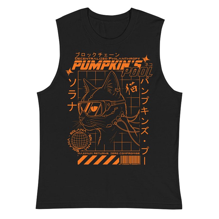 Pumpkin's Japanese Street Art Muscle Tank product image (2)