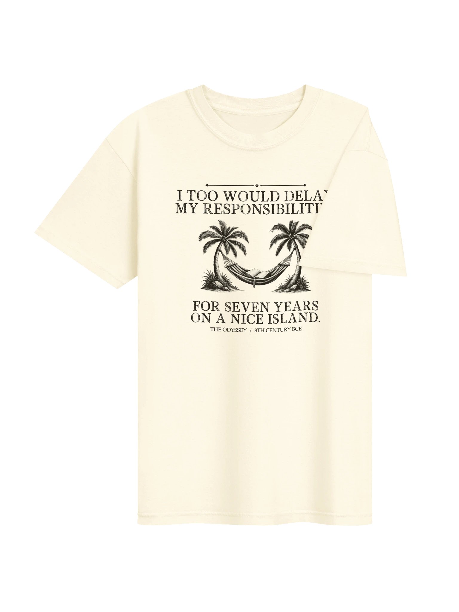Delay Responsibilities Island -- The Odyssey Tee (Light) product image (13)