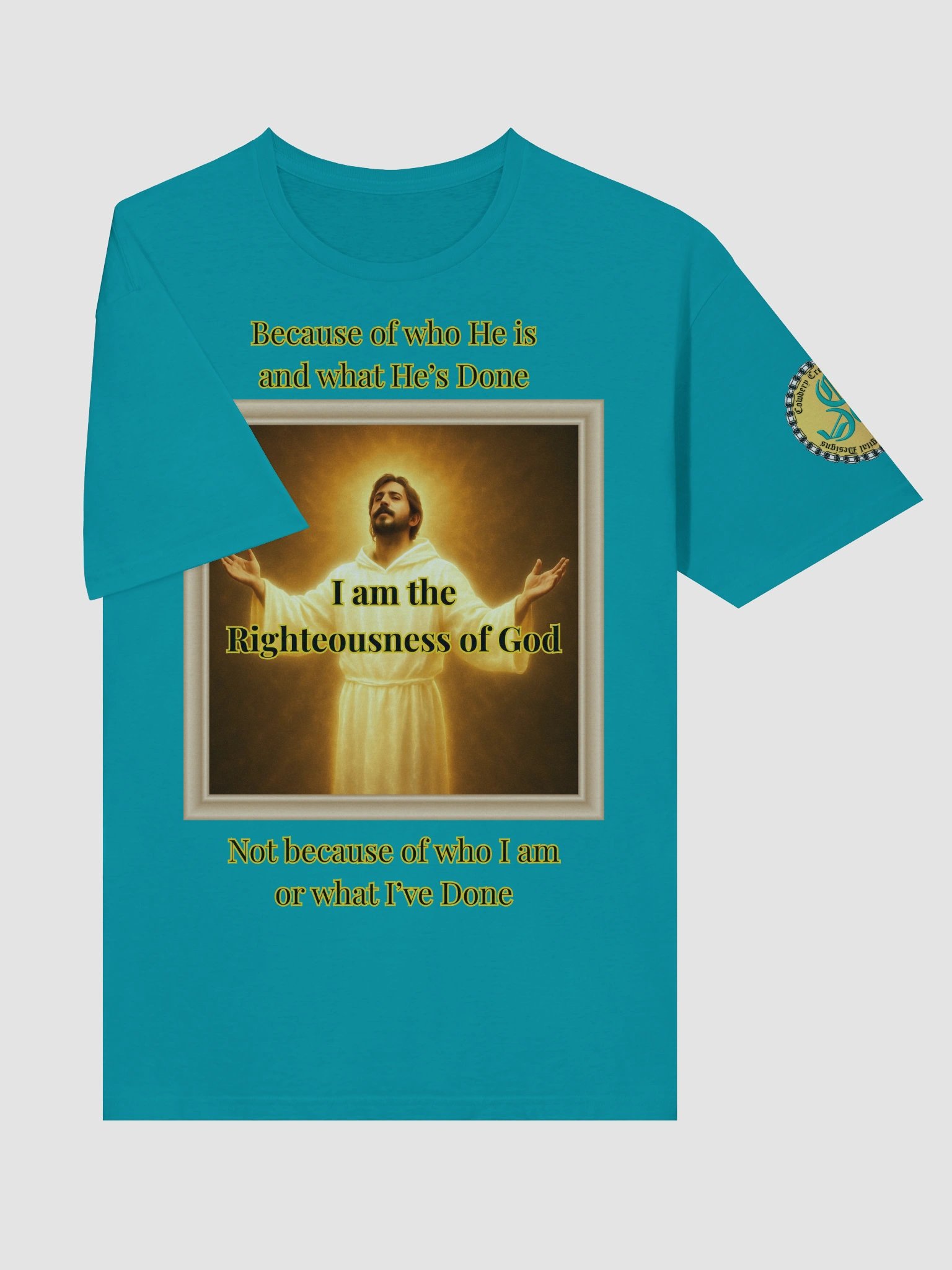I am the Righteousness of God (Male) Gildan Unisex Softstyle T-Shirt Light Colors product image (55)