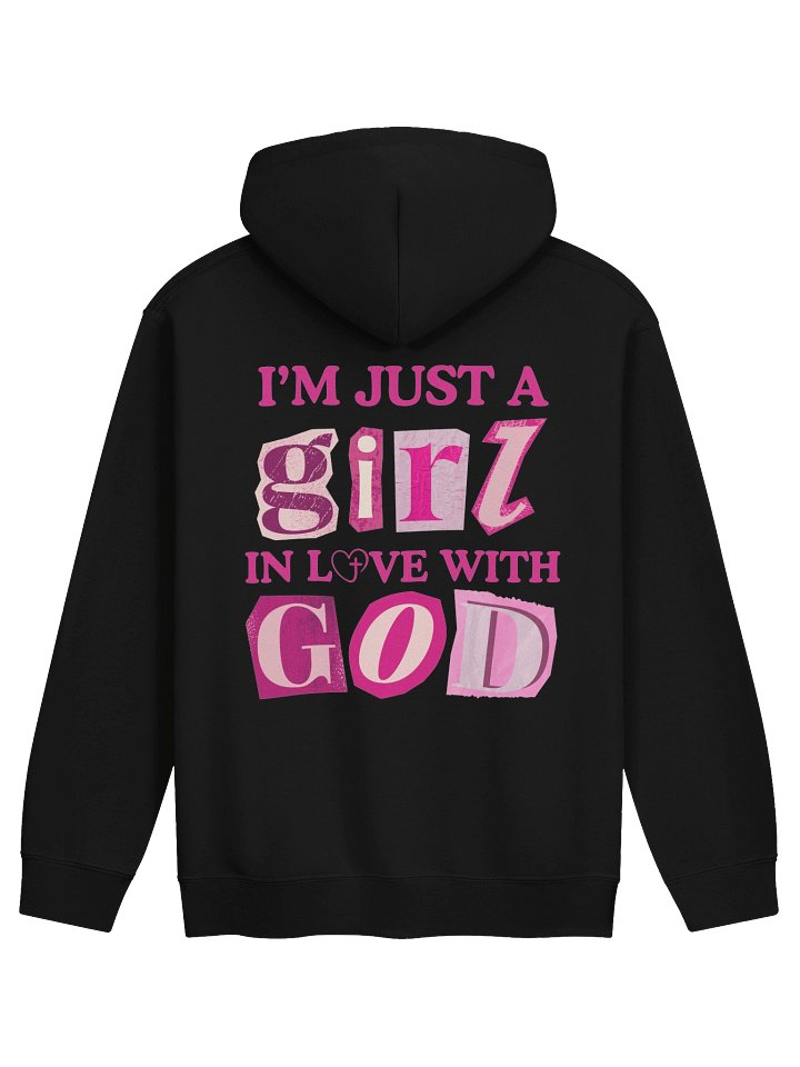 I'm Just A Girl Absolutely In Love With God Hoodie product image (1)