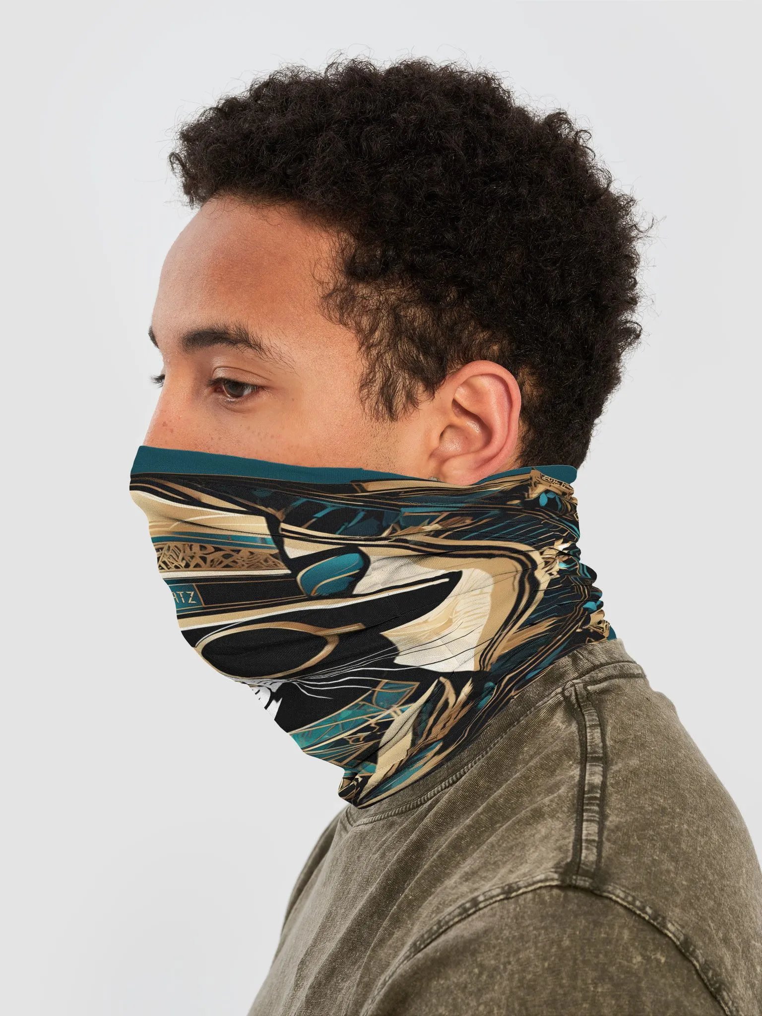 Real Kool Katz Bandana Neck Gaiter product image (3)