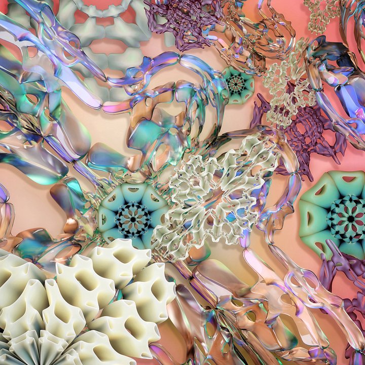 Somatic Diatoms Print product image (1)