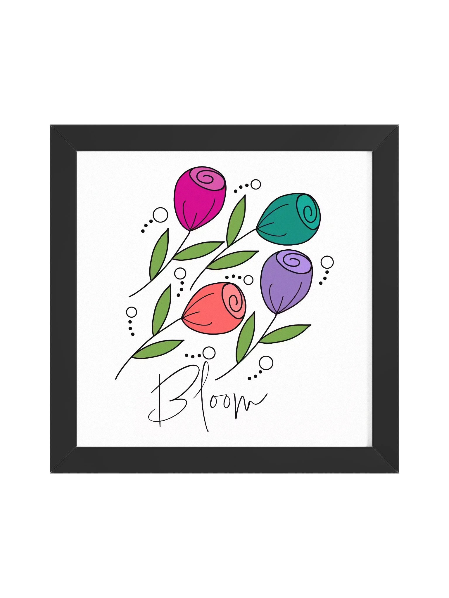Spring in Balance Framed High-Quality Matte Poster product image (13)