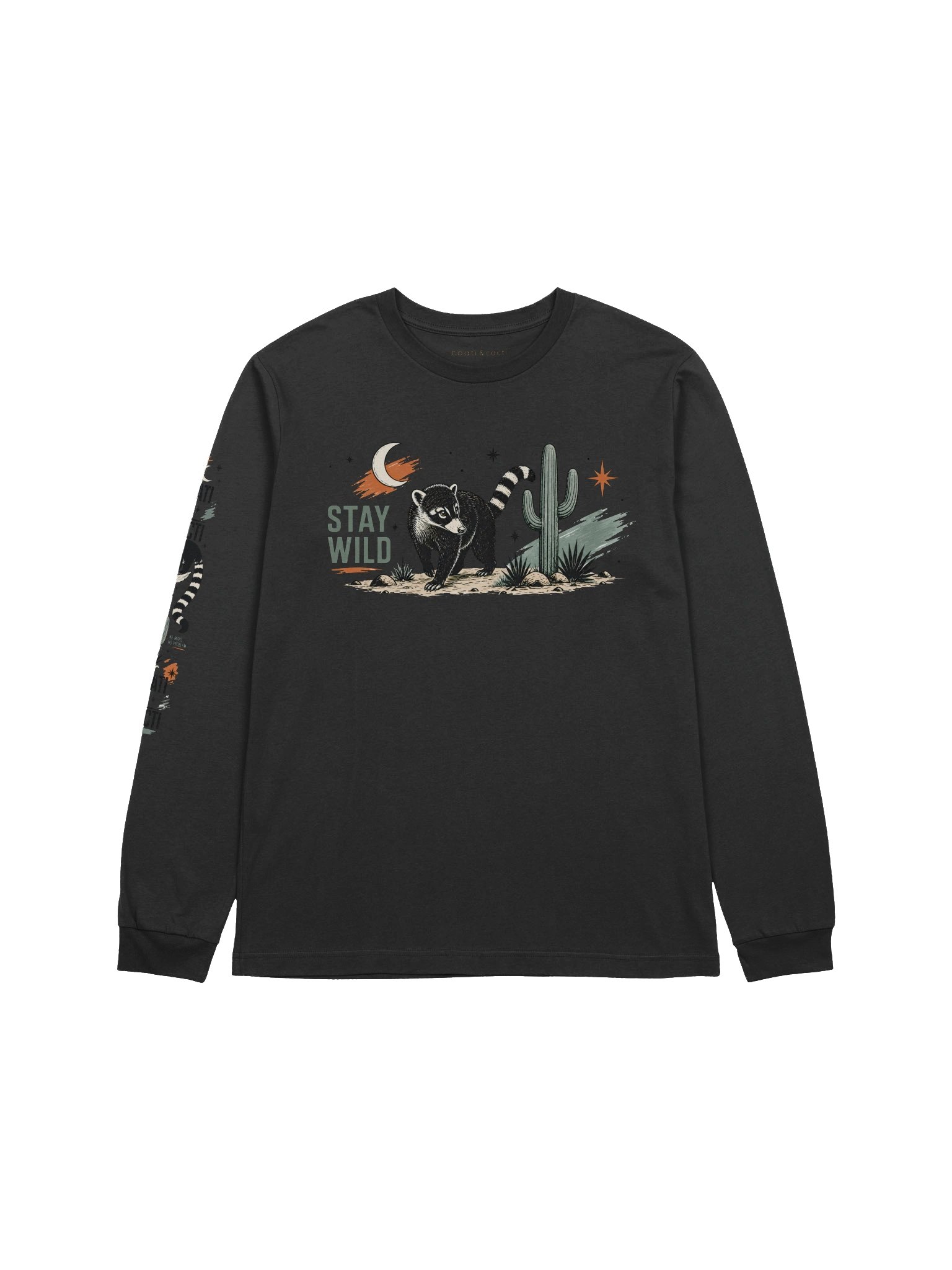 Stay Wild Off-Road Mischief Coatimundi Desert Tee product image (3)
