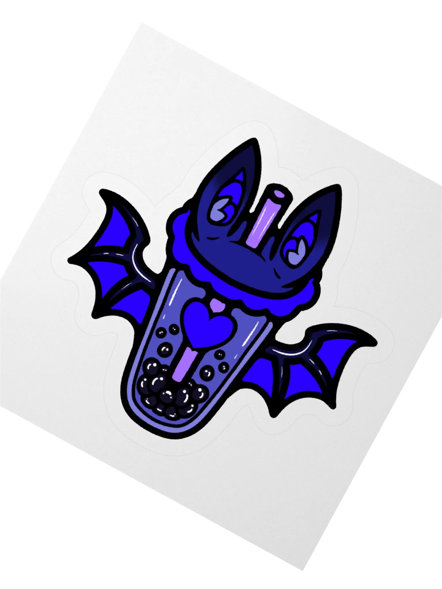 MatchaEXE Indigo Bobat Sticker product image (5)