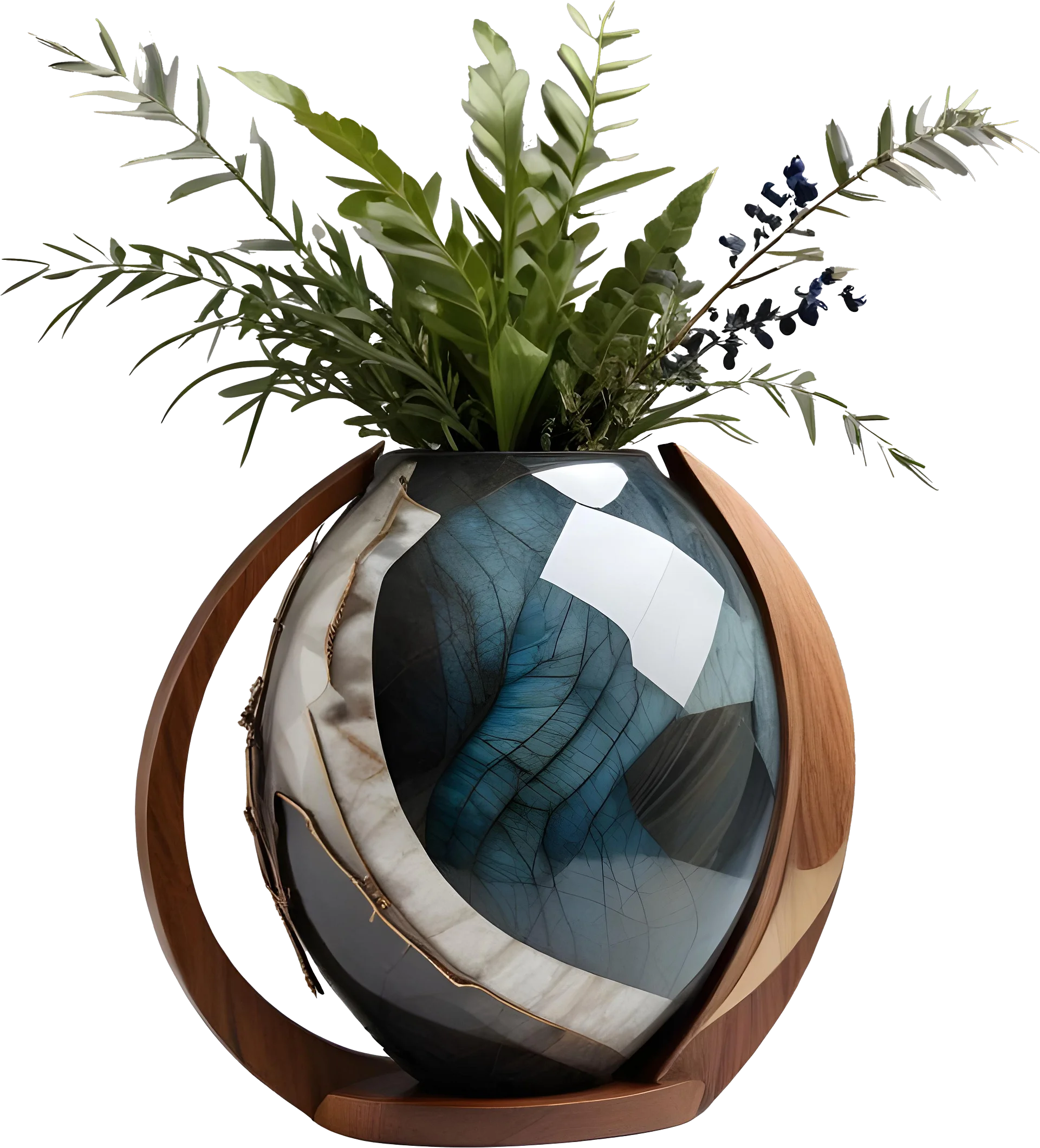 Celestial Symphony Vase Art deco – PNG product image (1)