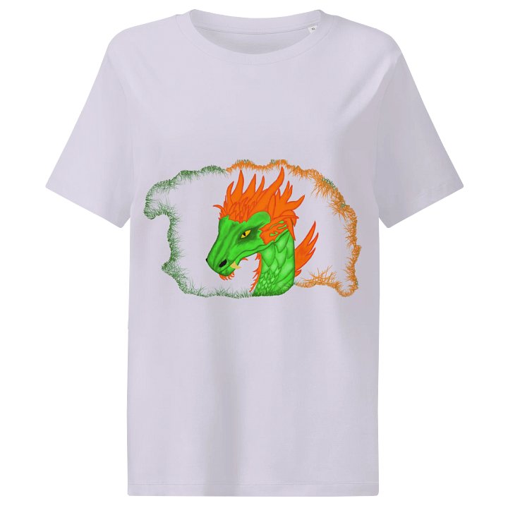 Fiery Dragon Organic Women's T-Shirt product image (1)