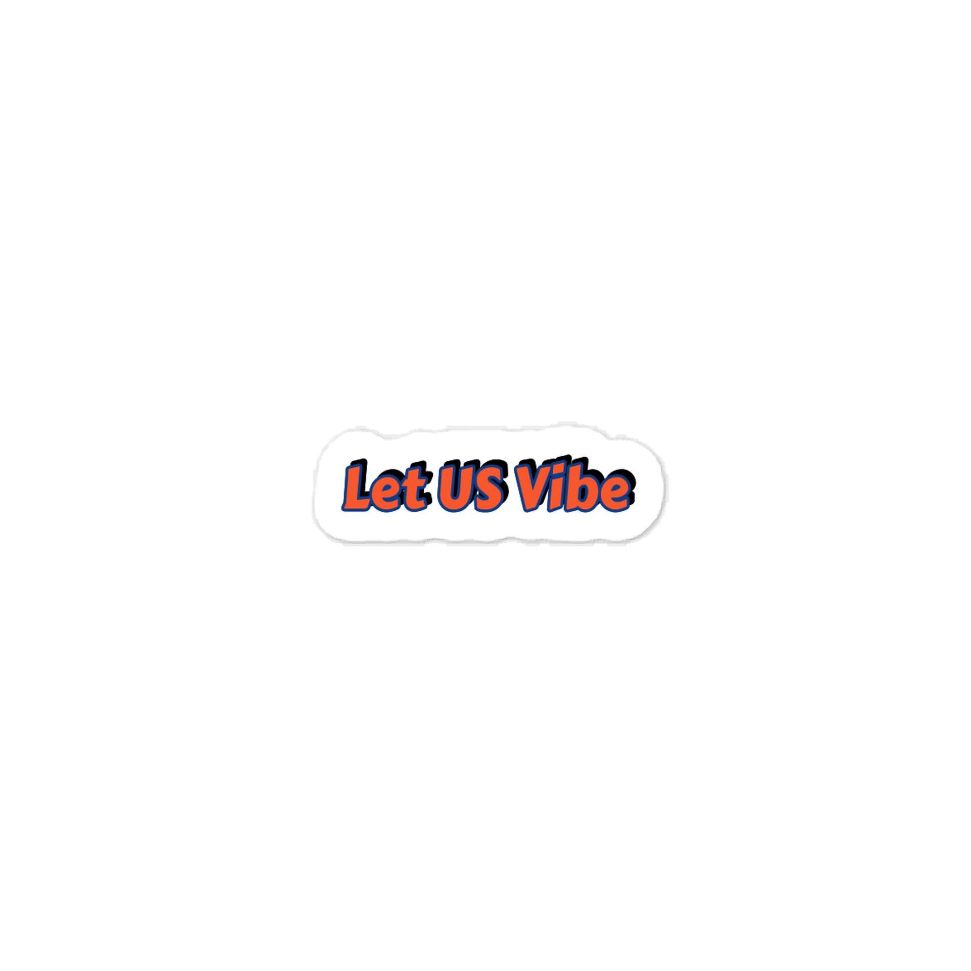 Let US Vibe Sticker product image (1)