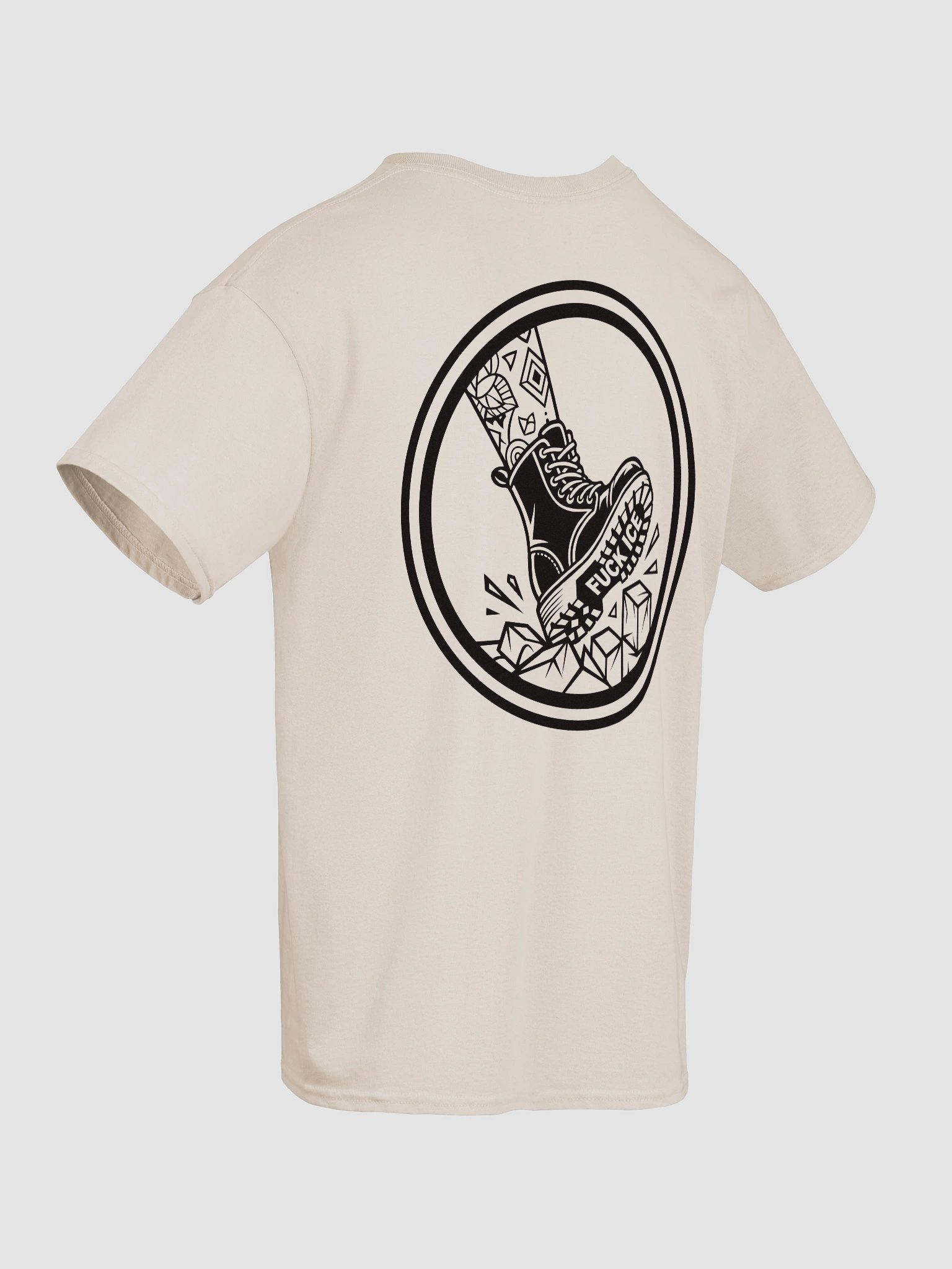 Fuck ICE - T-Shirt (Black) product image (3)