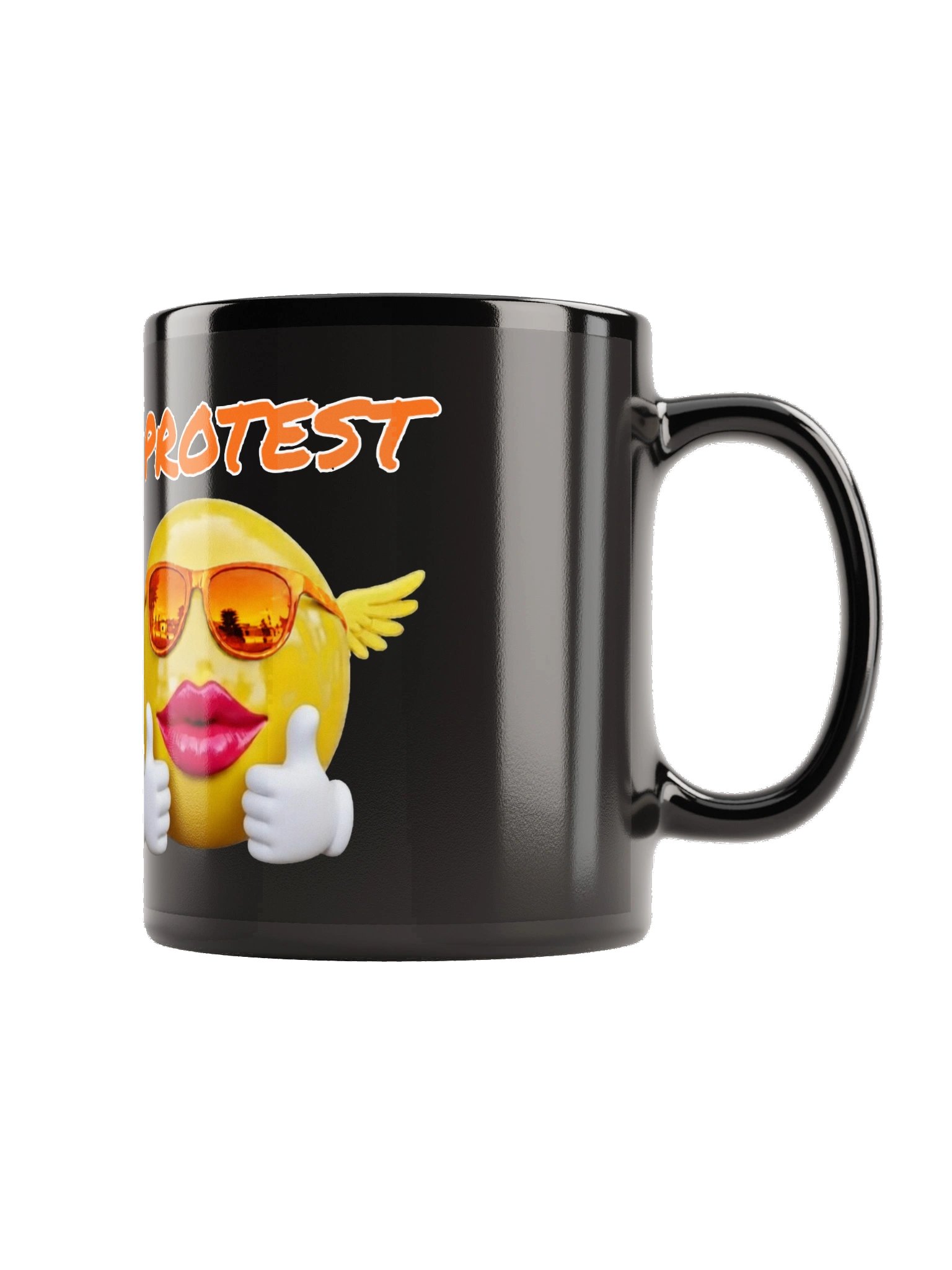 Blank Square Protest Smiley Mug product image (6)