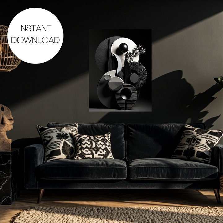 Afrohemian Black & White product image (1)