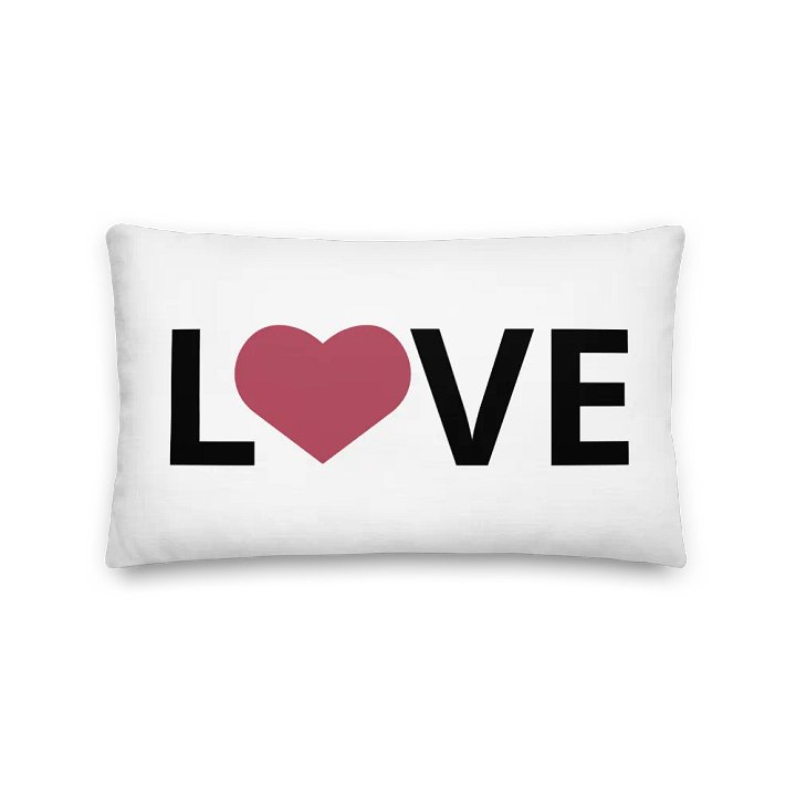 Quick Heart All-Over Print Pillow product image (2)