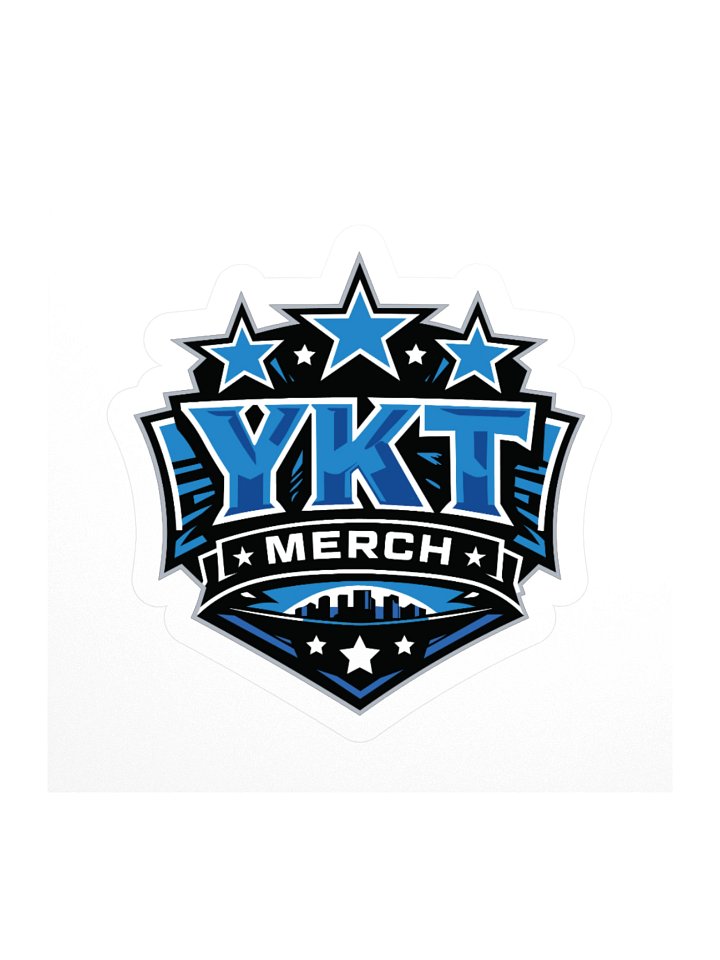 YKT Merch Shield Badge Kiss Cut Sticker product image (3)