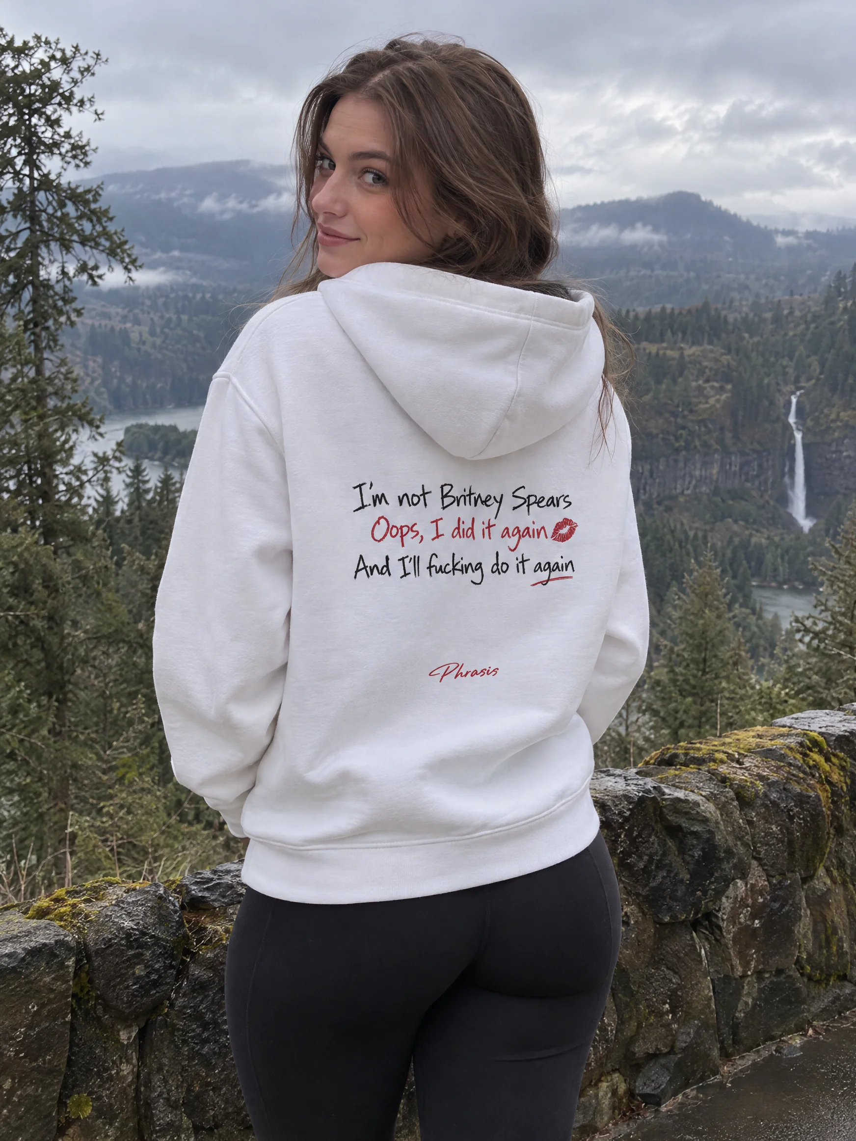 Britney Spears - Oops I did it again - Hoodie — White — photo 1 of 12