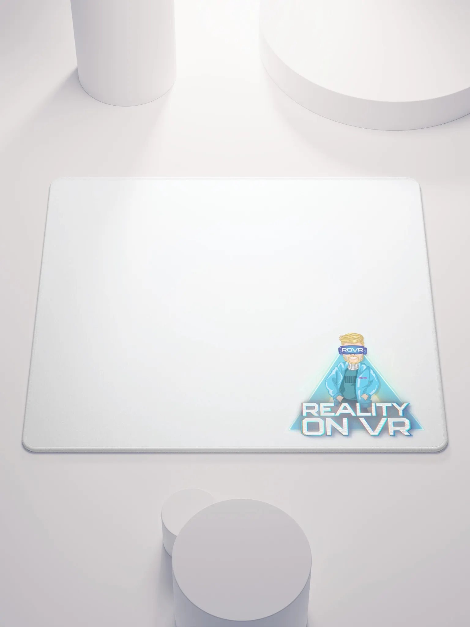 White ROVR Gaming Mouse Pad product image (1)