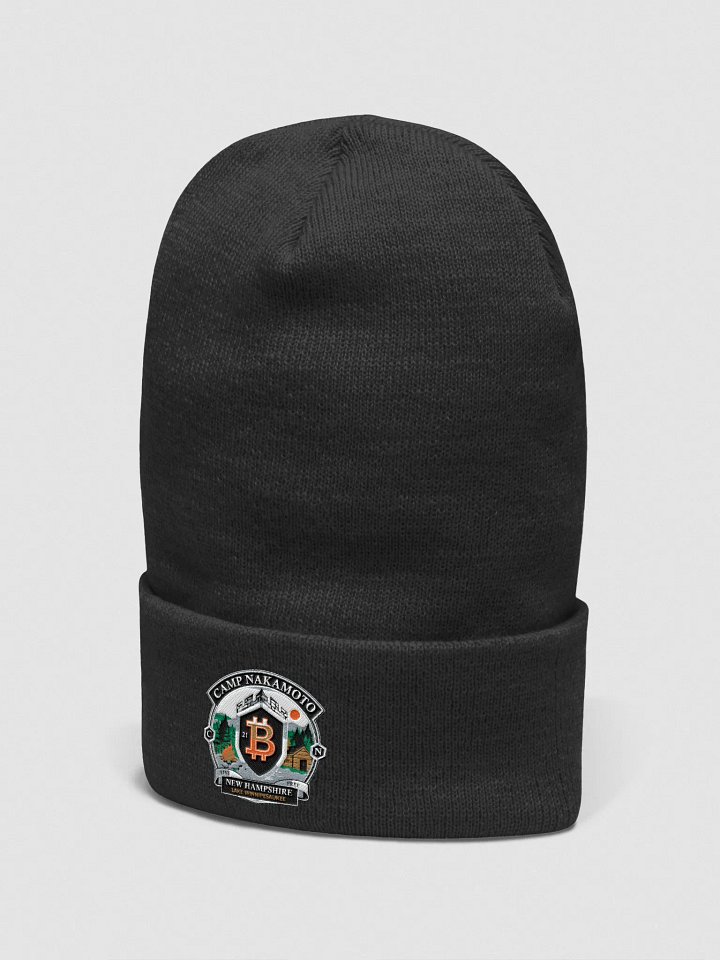 Yupoong Cuffed Beanie Black product image (2)