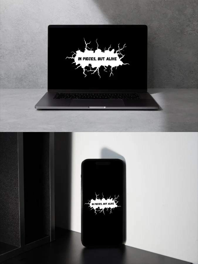 In Pieces but Alive – System Wallpaper product image (1)