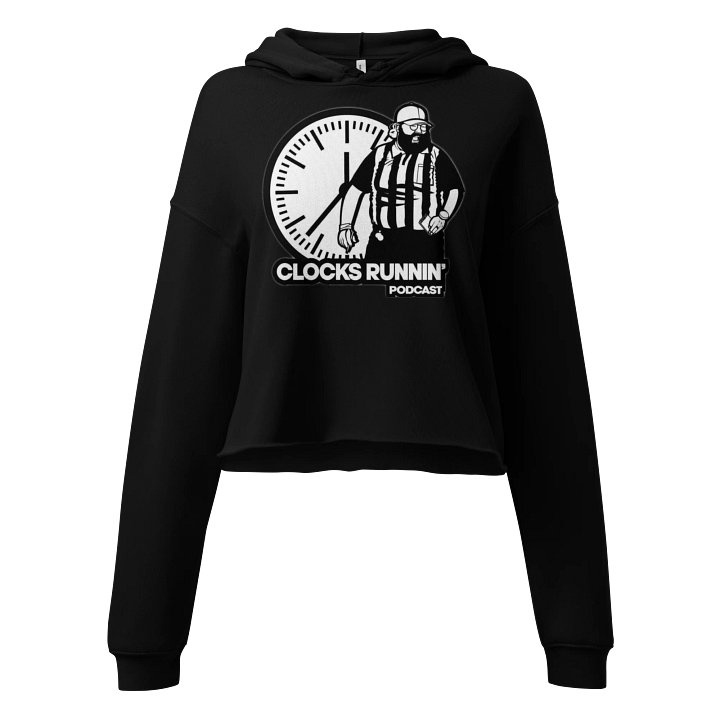 Sexy logo crop top hoodie product image (1)