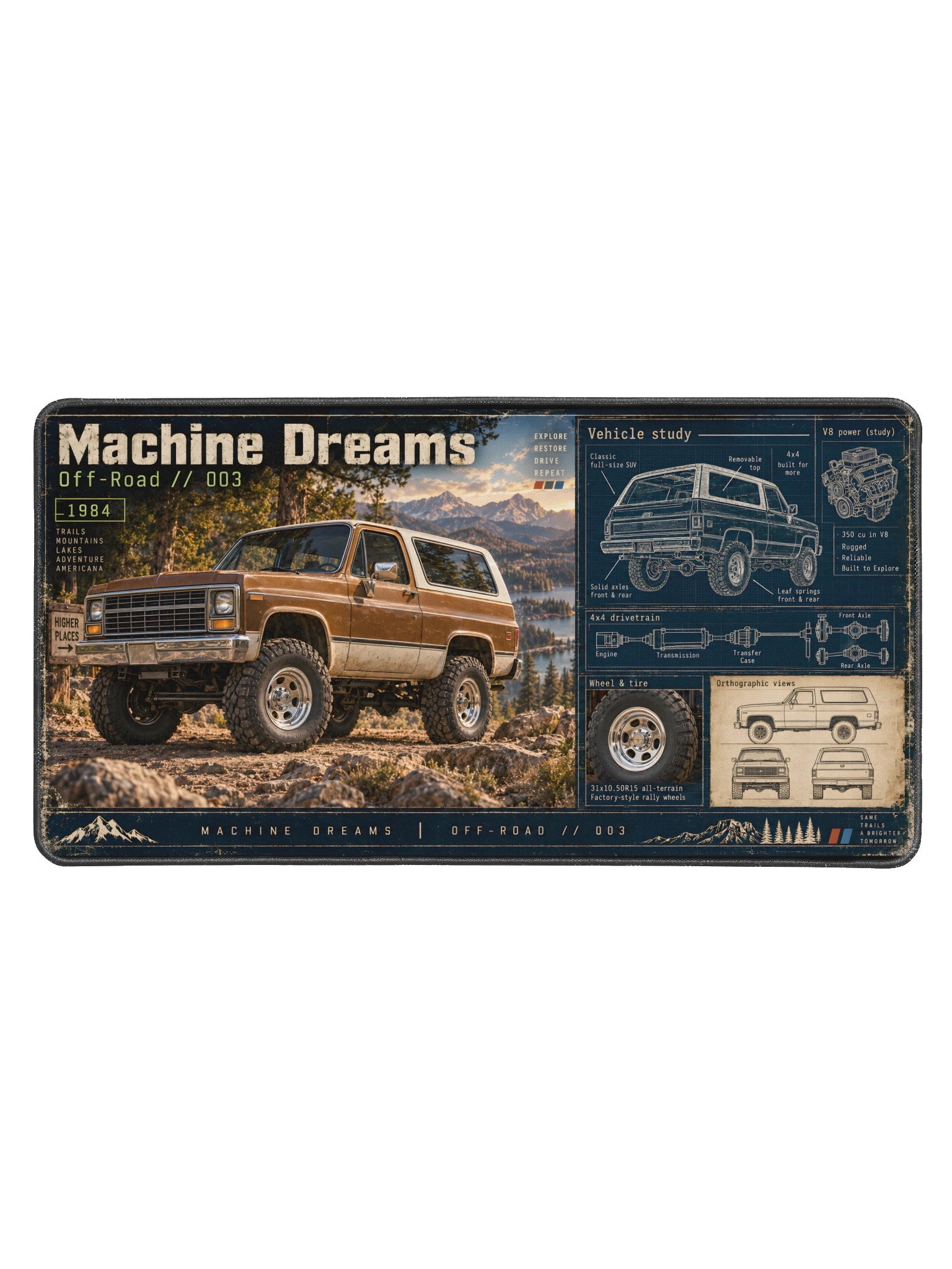 Machine Dreams // Off-Road Americana — 1984 K5 Blazer product image (1)