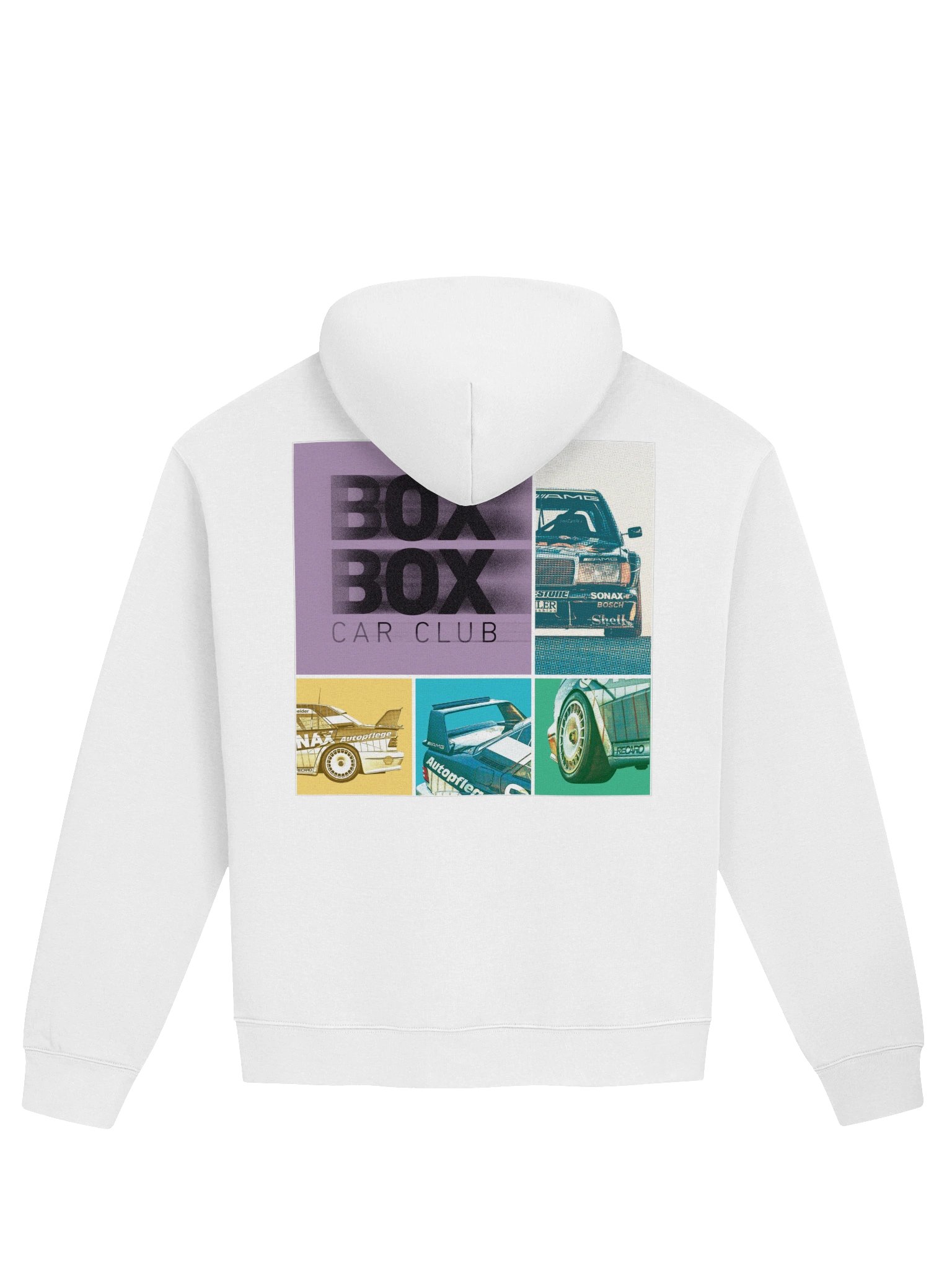 BOXBOX Retro Racing Car Club Hoodie product image (2)
