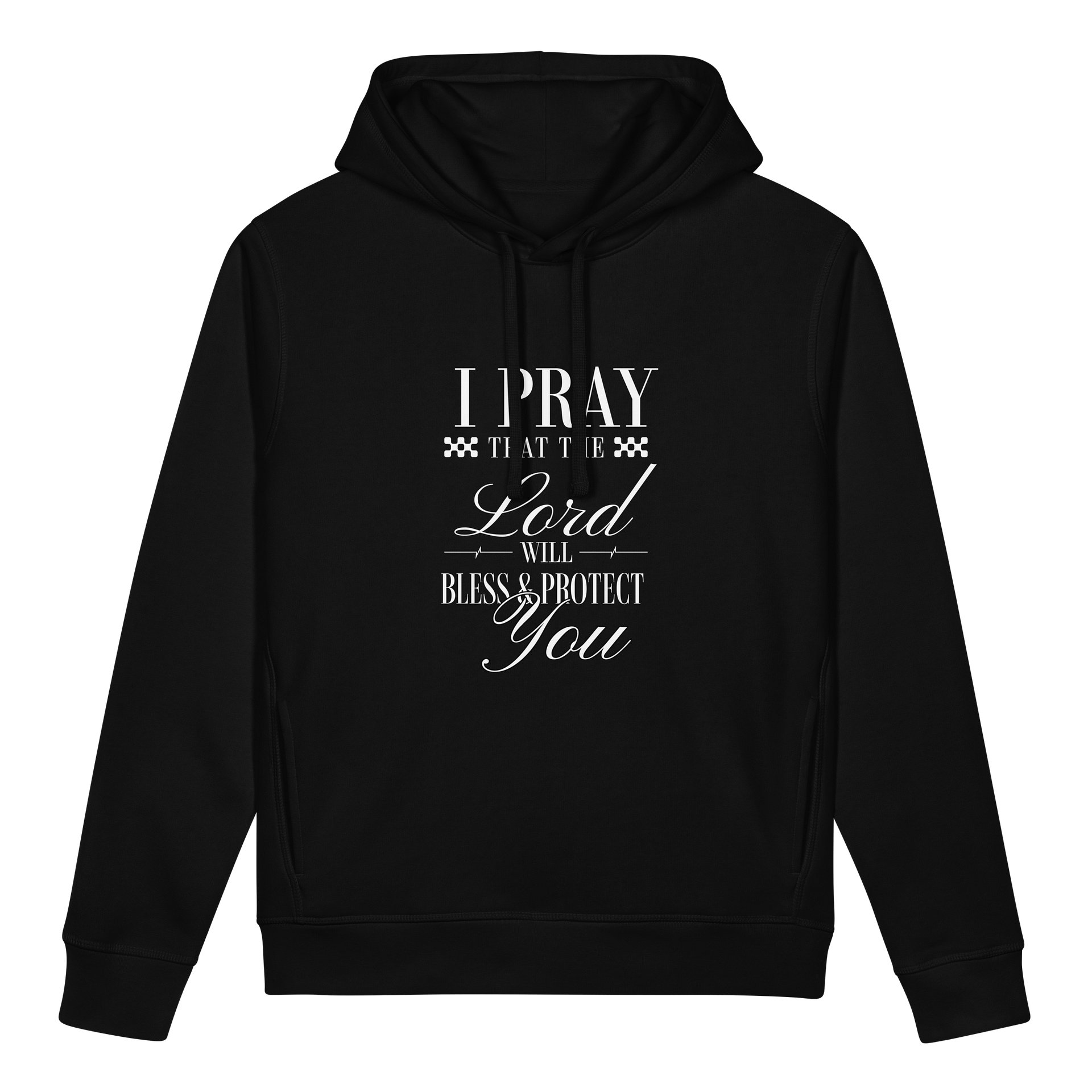I Pray Organic Hoodie product image (1)