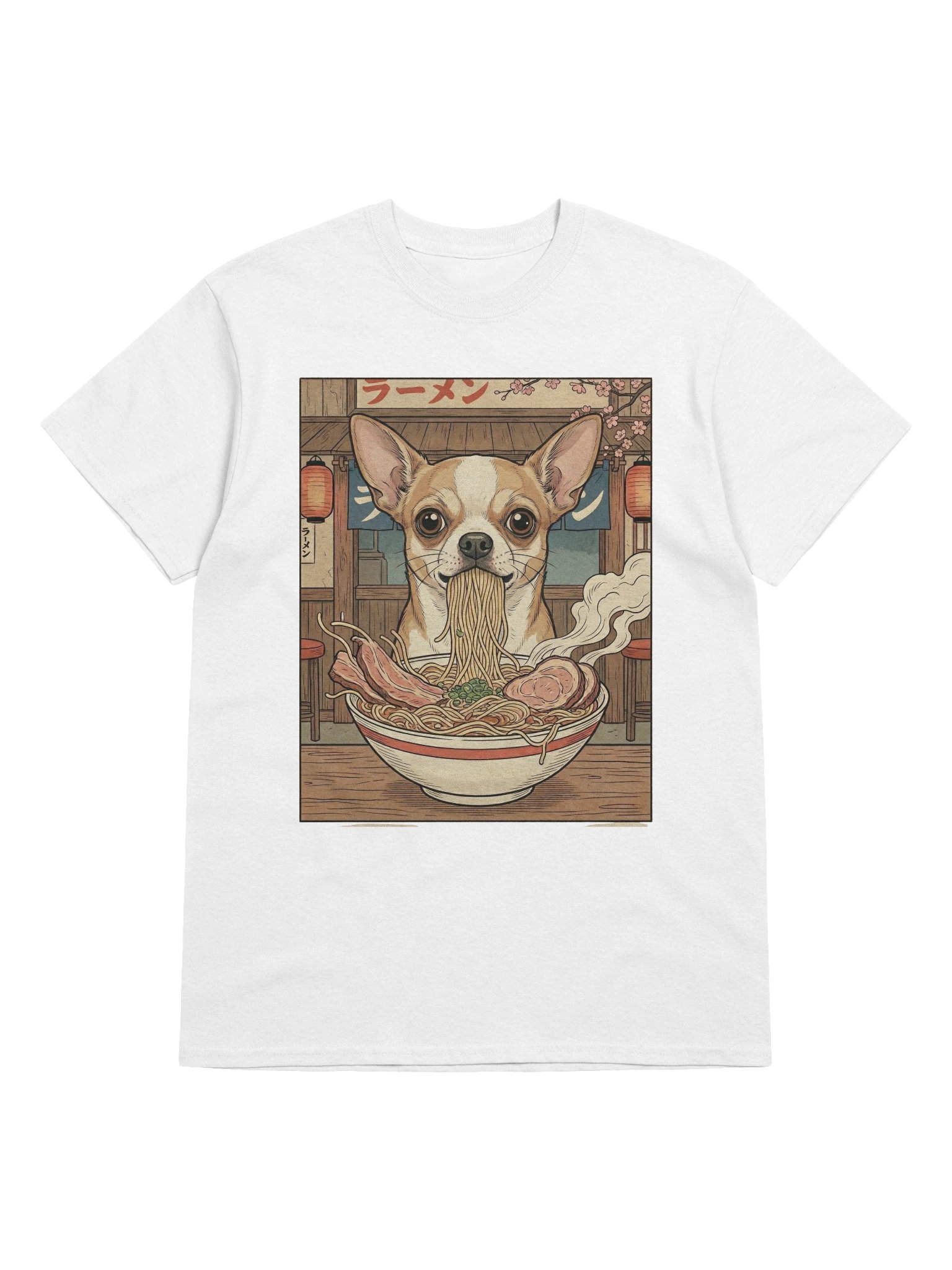El Dorado Atelier Retro T-Shirt - Funny Japanese Chihuahua product image (4)