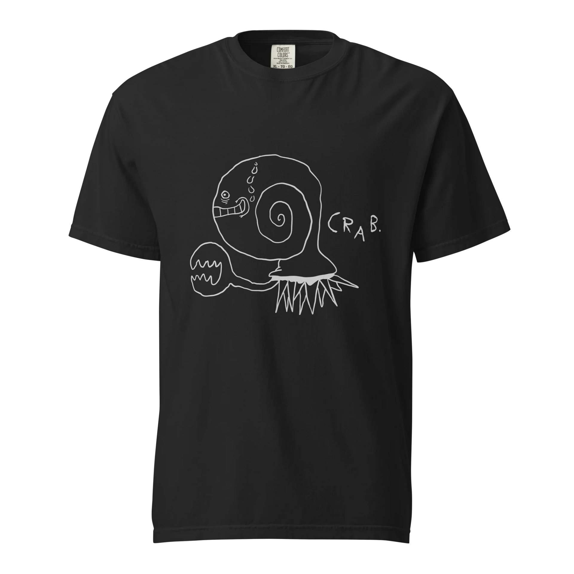 Doodle Shirts - Crab. (Black) product image (1)