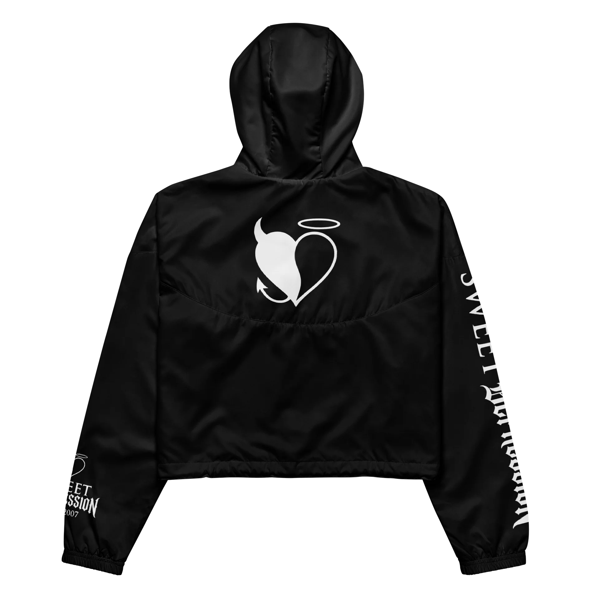 SWEET DEPRESSION EMBLEM WOMEN’S CROPPED WINDBREAKER product image (7)