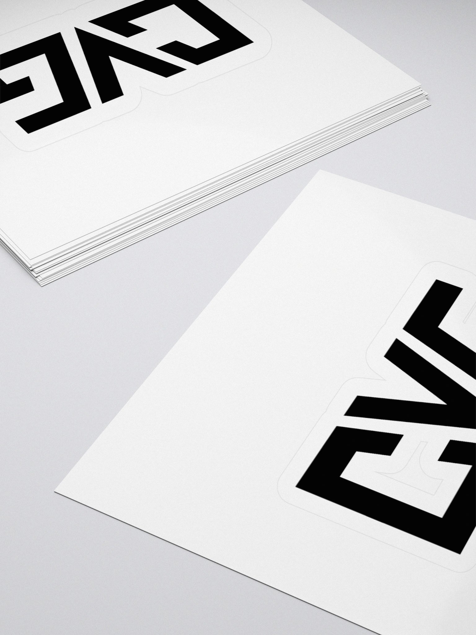 CVG Black Logo Kiss-Cut Sticker product image (12)