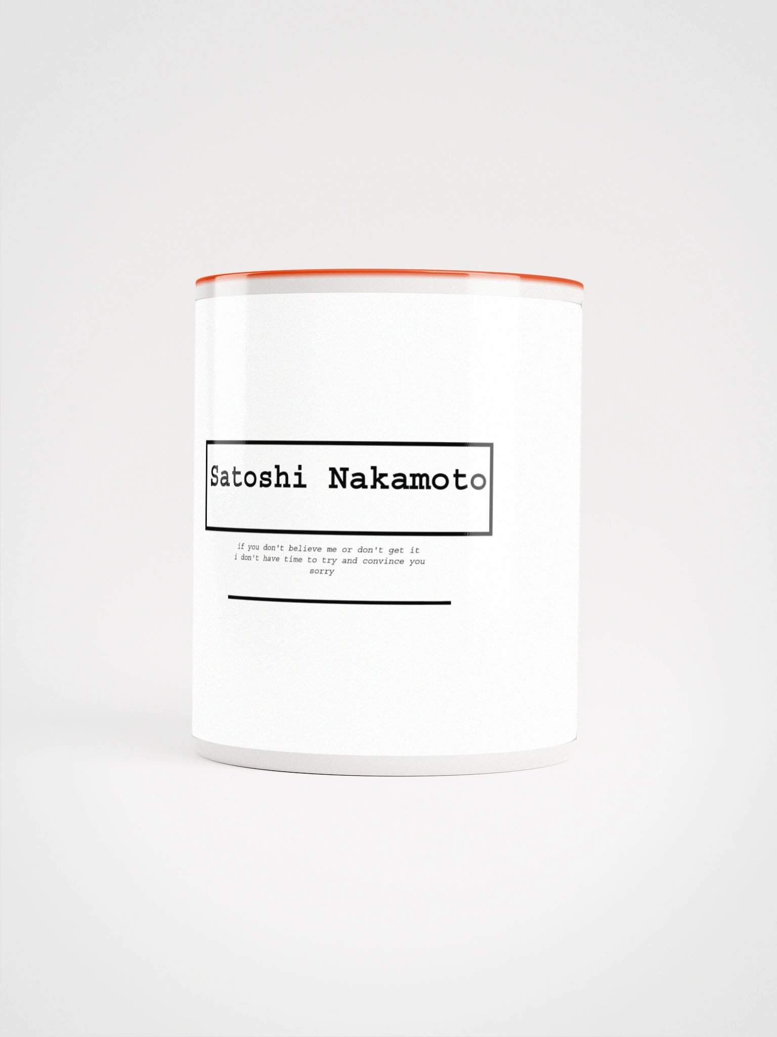 Satoshi Nakamoto Inspirational Mug product image (21)