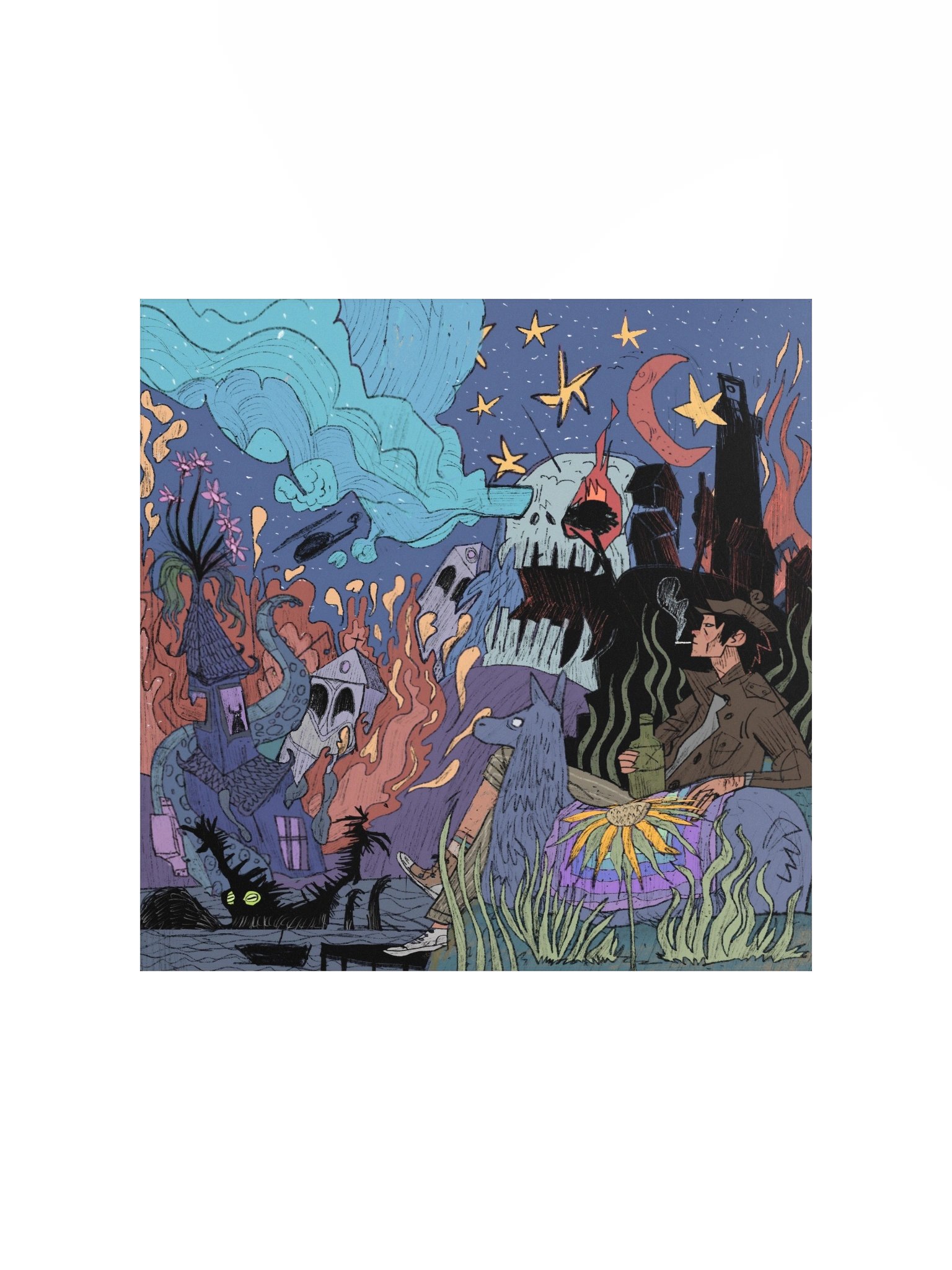 Llama Fantasy - Print product image (1)