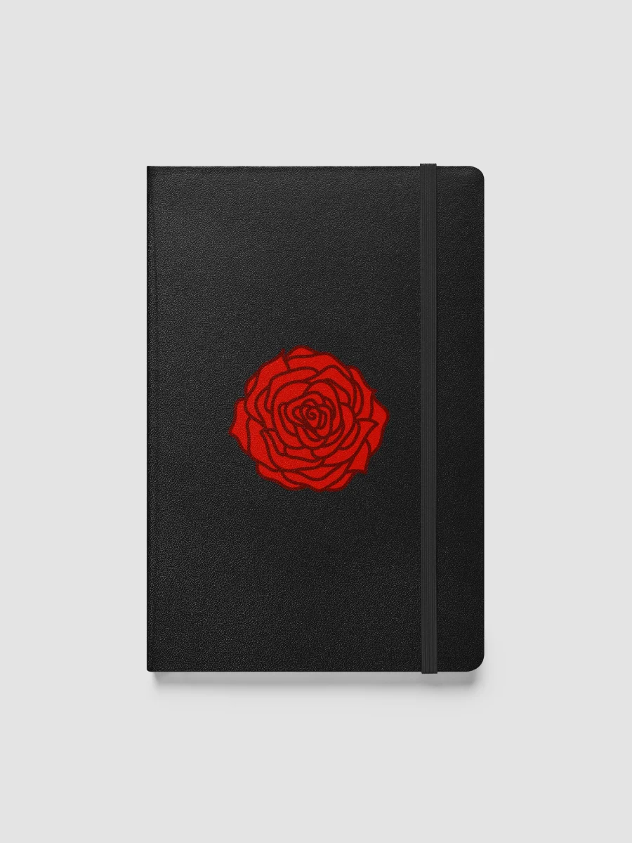 Rose Hardcover Bound Notebook | Art by Duck product image (1)