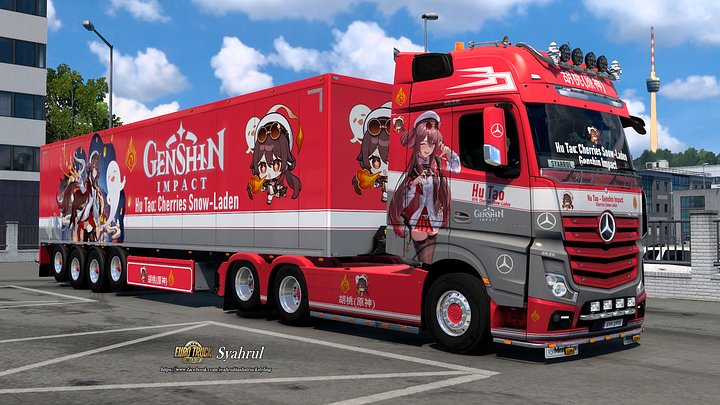 [ETS2] Hu Tao (Cherries Snow-Laden) - Genshin Impact [Combo Skin] product image (1)