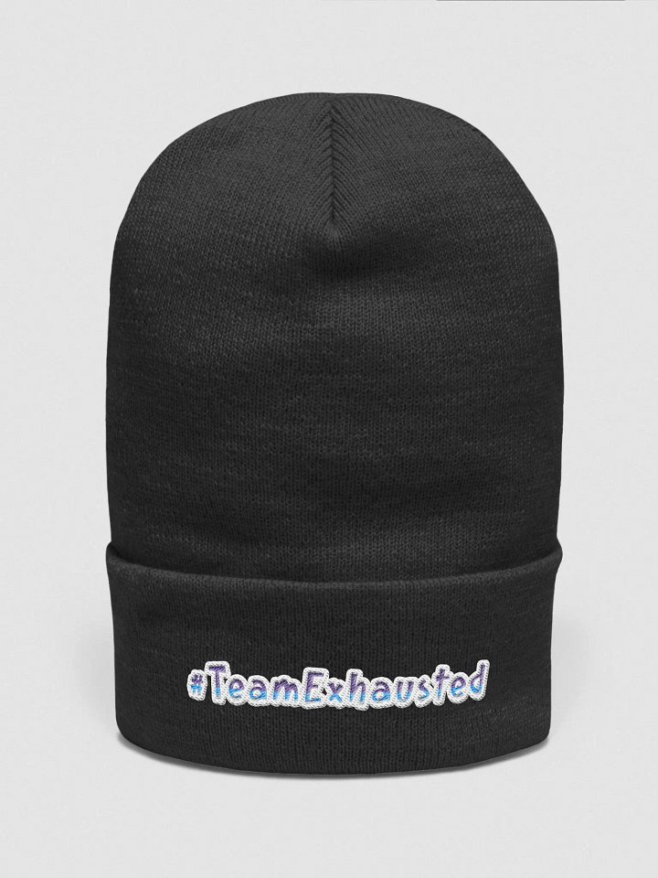 Team Exhausted Beanie product image (1)