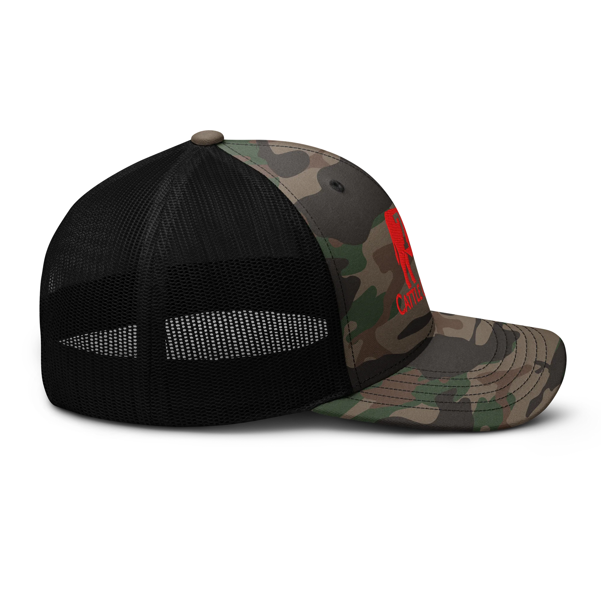 716 CATTLE COMPANY Camo Trucker Hat product image (5)