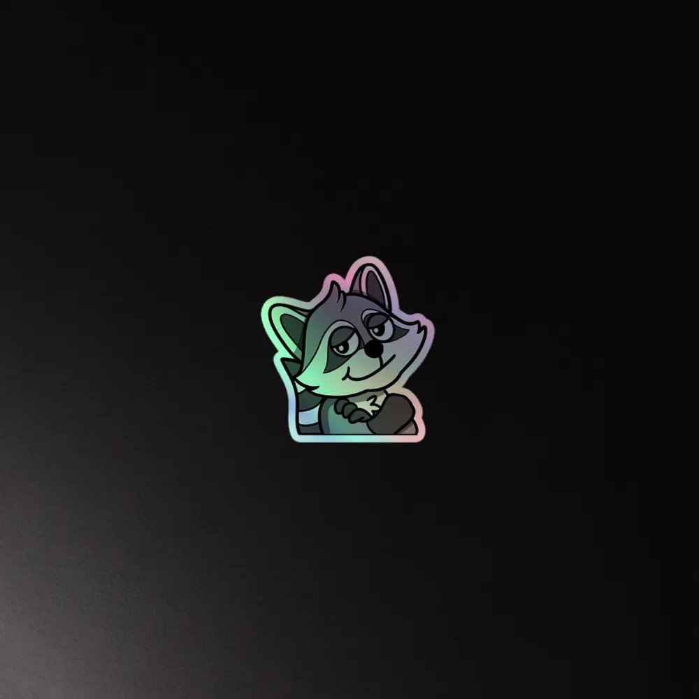 Smug Holo Sticker product image (2)