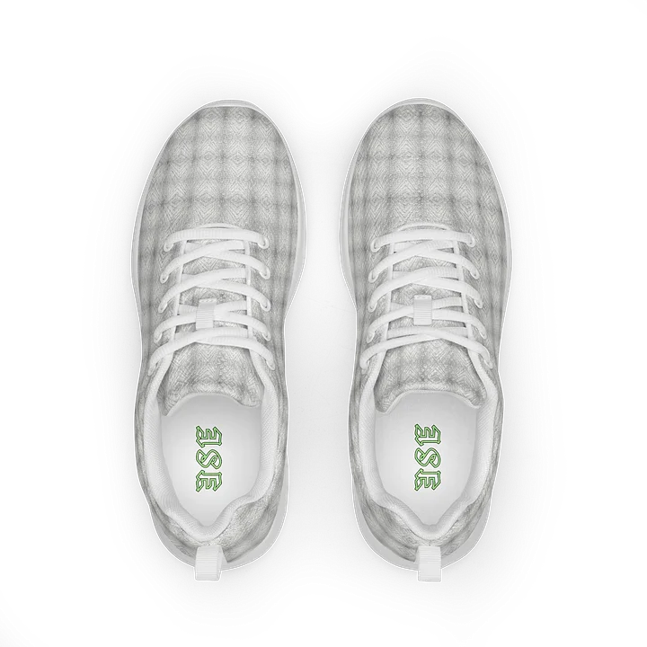 Geo-Optic Pulse: Urban Tech-Loom Sneaker Men's Athletic Shoes product image (1)