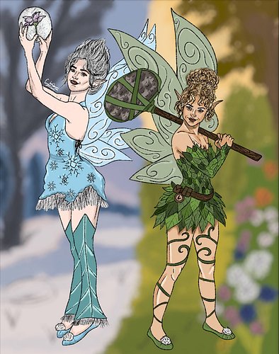 -
Two sisters. 
Two seasons. 
One unbreakable bond. ❄️🌿

@disney 
@disneyplus 
-
#tinkerbell #periwinkle #disneyfairies #fana...